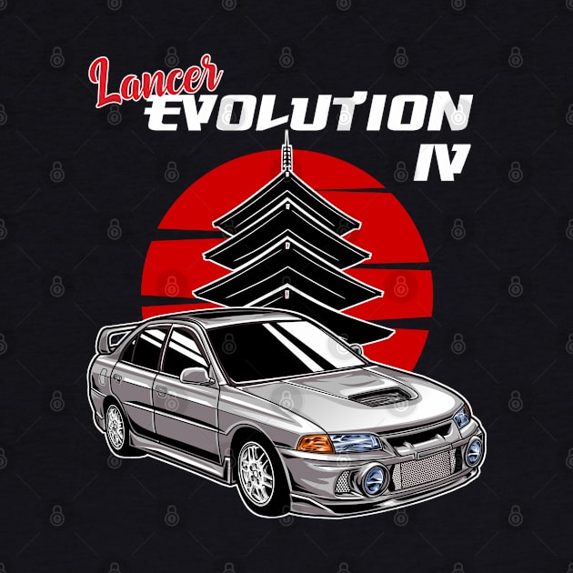 Lancer Evolution 4 by mirailecs